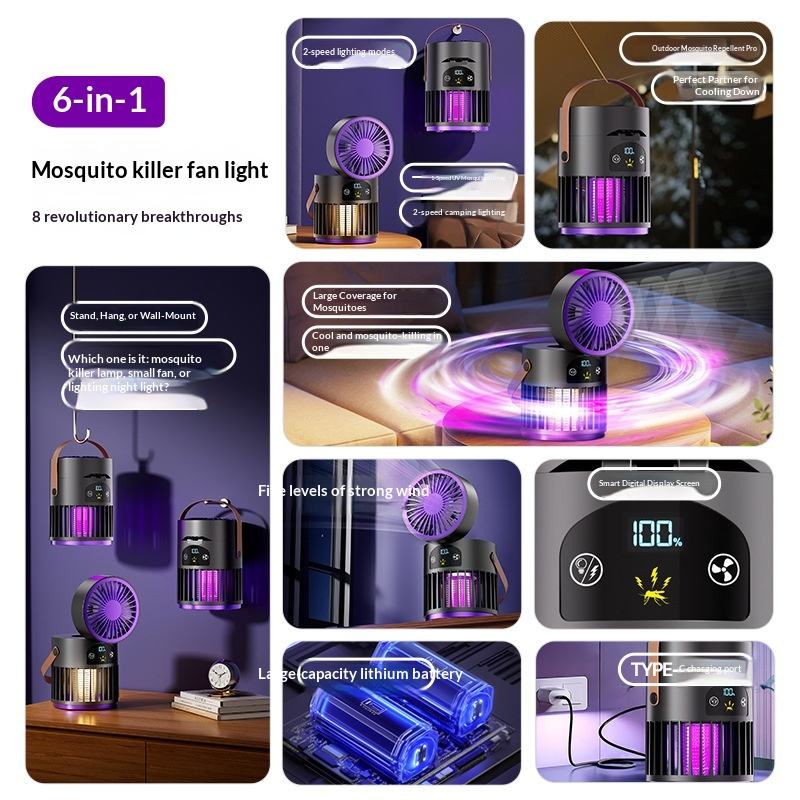Portable Mosquito Killer Fan