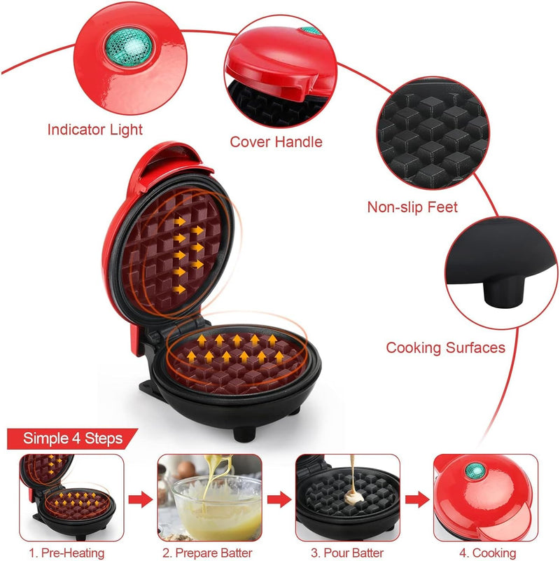 Electric Mini Waffle Maker