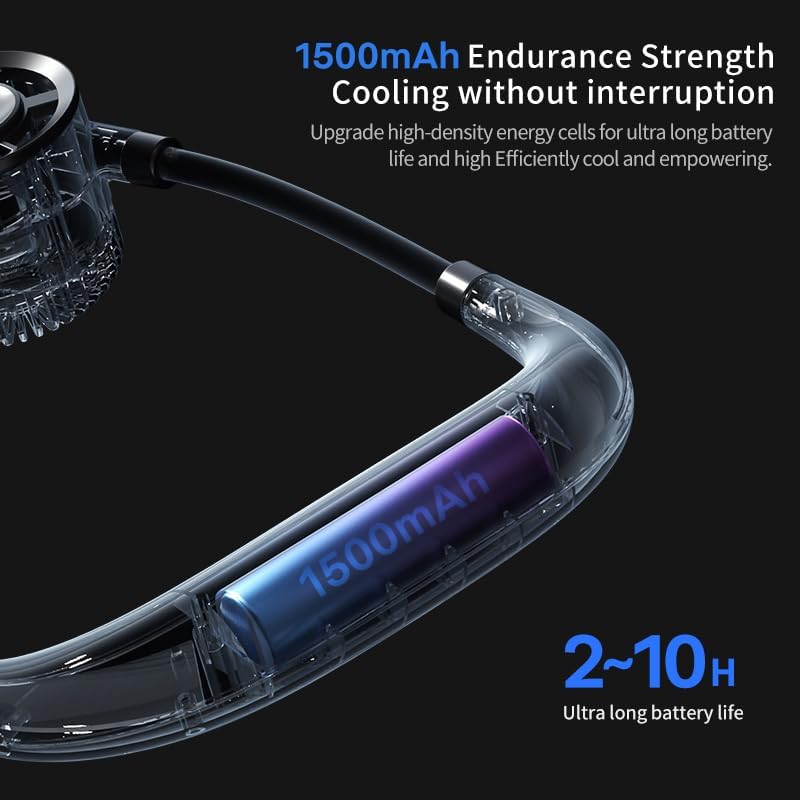 F916 Portable Neck Fan