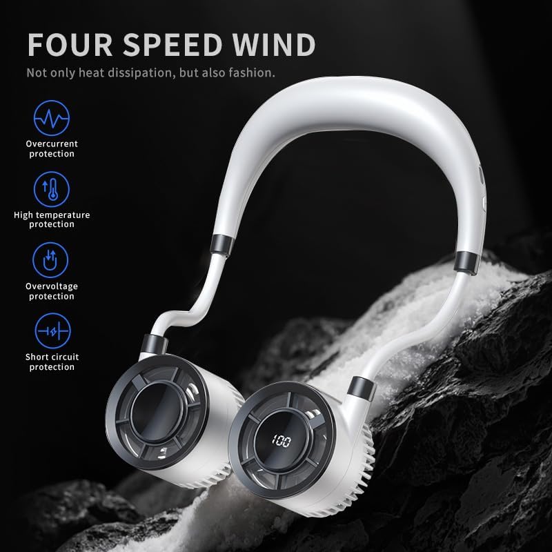 F916 Portable Neck Fan